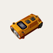 Ultrakleine USB-C Schlüsselanhänger Taschenlampe - 600 Lumen - Tini 3 - Orange