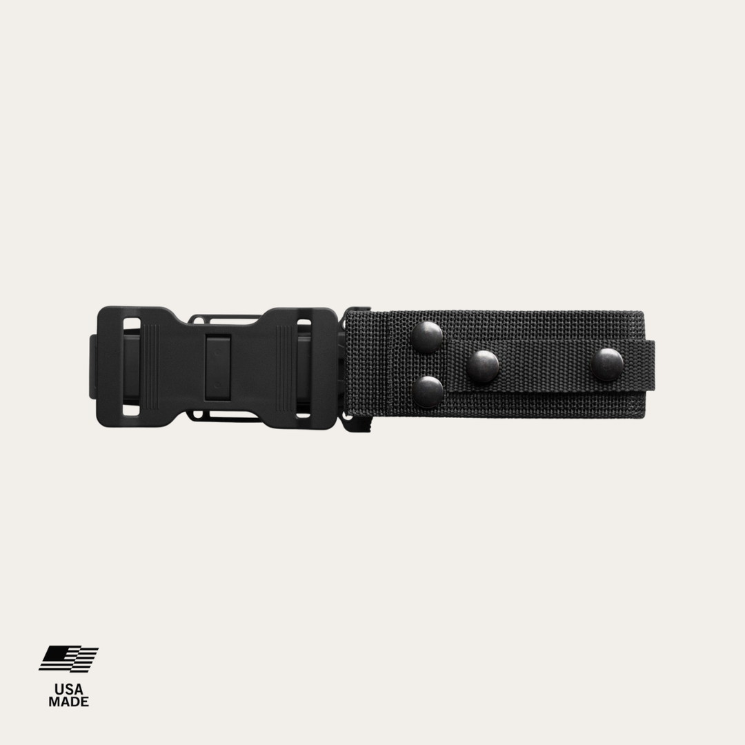 Survivalmesser Strongarm Glattschliff - Black