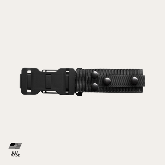 Survivalmesser Strongarm Glattschliff - Black