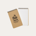 Wasserfester Notizblock 76x130mm, 50 Blatt - Tan