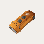 Ultraleichte USB-C Schlüsselanhänger-Taschenlampe - 720 Lumen - Orange - TIP3
