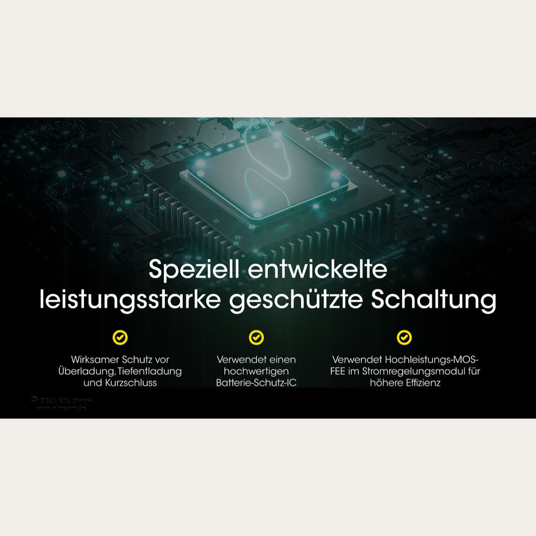 Li-Ion Akku mit USB-C-Anschluss NL1411R - 1100mAh