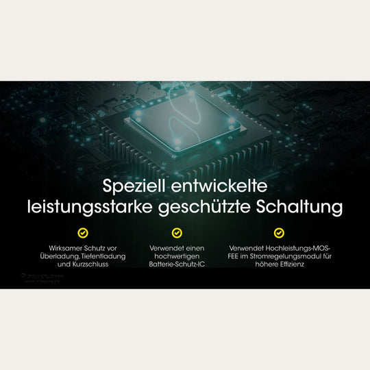 Li-Ion Akku mit USB-C-Anschluss NL1411R - 1100mAh