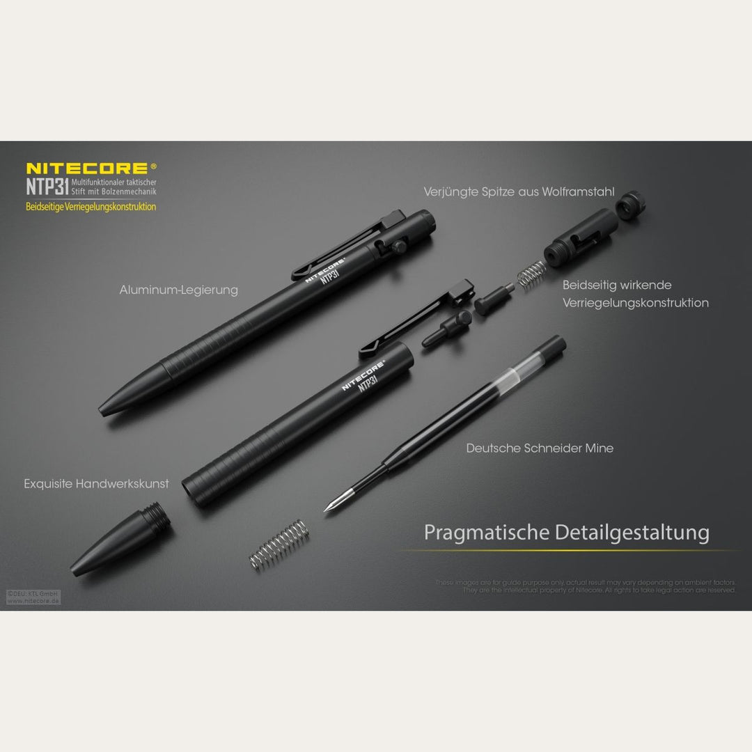 NTP31 - Aluminium Tactical/EDC Pen