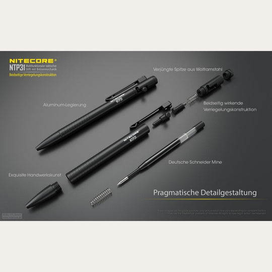 NTP31 - Aluminium Tactical/EDC Pen