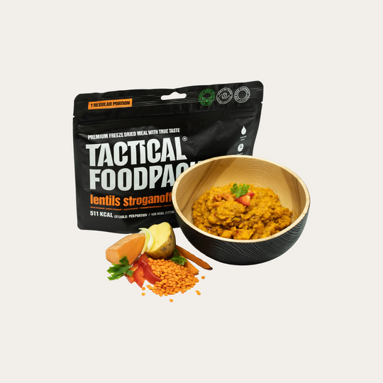 Linsen Stroganoff (Einzelportion) - Vegan