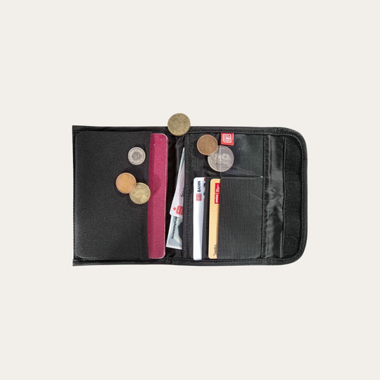 TT Passport Safe – Schutzhülle für Reisepass & Karten mit RFID-Schutz - Black