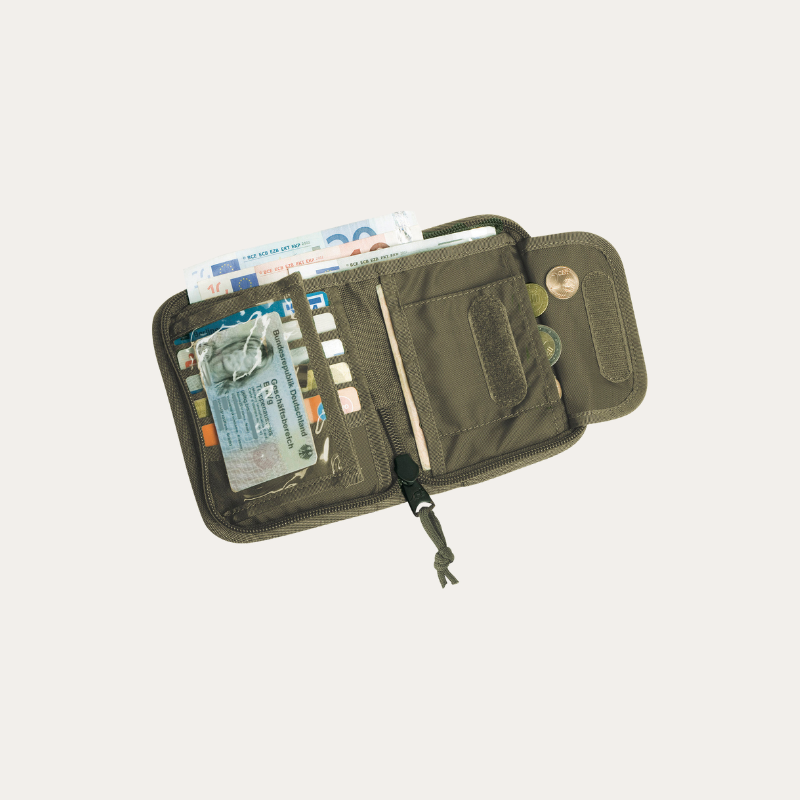 Robustes Portemonnaie mit RFID-Schutz - Black